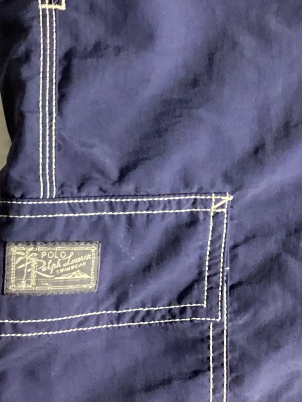 Polo by Ralph Lauren Navy Drawstring Swim Shorts